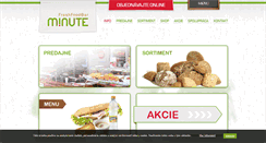 Desktop Screenshot of minutebar.sk